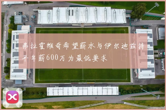 弗拉霍维奇希望薪水与伊尔迪兹持平年薪600万为最低要求